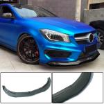Mercedes Benz (W117) C117 CLA45 AMG Pre-facelift 2013-2015 Front Bumper Lip Carbon Fiber