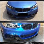 BMW 2 Series F22 F23 M Sport M235i M240i 2014-2019 Front Bumper Lip Carbon Fiber