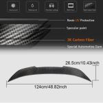 BMW 6 Series F06 F13 640i 650i M6 Coupe 2012-2019 Rear Trunk Spoiler Carbon Fiber