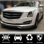 Cadillac ATS Base 2013-2019 Front Bumper Lip Carbon Fiber