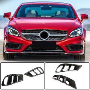 Mercedes Benz (W218) C218 CLS350 CLS400 CLS550 Sport 2015-2018 Fog lamp Vents Carbon Fiber