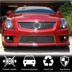 Cadillac CTS V Coupe Sedan 2009-2015 Front Bumper Splitters Carbon Fiber