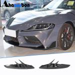 Toyota Supra GR A90 A91 MK5 20UP Front Bumper Vents Prepreg Dry Carbon Fiber