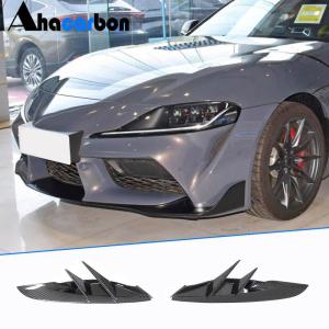 Toyota Supra GR A90 A91 MK5 20UP Front Bumper Vents Prepreg Dry Carbon Fiber