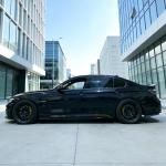BMW 3 Series F30 F35 318i 320i 325i 328i 330i Sedan 4-Door 2012-2019 Rear Bumper Splitters Carbon Fiber