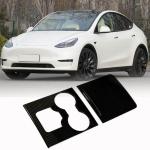 Tesla Model 3 & Y 2016-2023 Interior Control Decoration Covers Dry Carbon Fiber