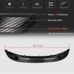 BMW 1 Series E82 1M 2011-2018 Front Bumper Lip Carbon Fiber