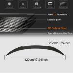Mercedes Benz (W117) C117 AMG Sedan 2013-2019 Rear Trunk Spoiler Carbon Fiber