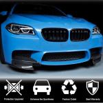 BMW 5 Series F10 M5 Sedan 2011-2016 Front Bumper Splitters Carbon Fiber