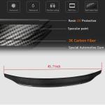 Audi A5 Sline S5 B8 B8.5 Sportback 2009-2016 Rear Trunk Spoiler Carbon Fiber