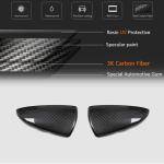 Lexus IS300 IS350 IS550 2021UP Add-on Mirror Covers Dry Carbon Fiber