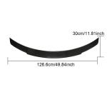 Mercedes Benz (W205) C205 Coupe 2015-2019 Rear Trunk Spoiler Carbon Fiber