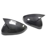 Audi A4 B9 RS4 S4 Sedan 4-Door 2017-2022 Mirror Covers Replacement Style Carbon Fiber