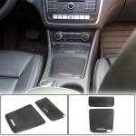 Mercedes Benz A CLA GLA Class W176 W117 C117 X156 Center Console Storage Box Cover Lid Dry Carbon Fiber