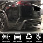 Tesla Model X 2016-2020 Rear Bumper Diffuser Carbon Fiber