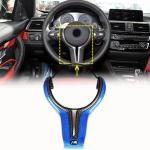 BMW 3 Series F80 M3 Sedan 4 Series F82 M4 Coupe&F83 M4 Convertible 2014-2020 Steering Wheel Covers Carbon Fiber