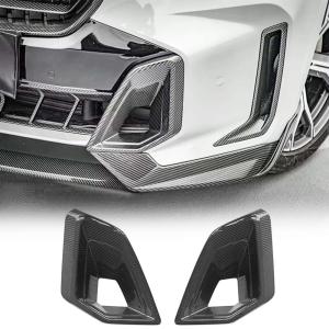 Dry Carbon Fiber Front Lower Air Vent Trim for BMW X5 G05 M50i M60i 2023-2025 Front Air Vent Cover Inlet Front Intake Ducts Scoops Factory Outlet