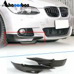 BMW 3 Series E92 E93 M Sport Pre-LCI 2006-2009 Front Bumper Splitters Carbon Fiber