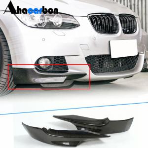 BMW 3 Series E92 E93 M Sport Pre-LCI 2006-2009 Front Bumper Splitters Carbon Fiber