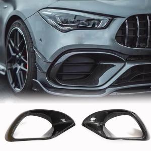Mercedes Benz CLA45 AMG Sedan 4-Door 2020-2023 Front Bumper Vents Carbon Fiber