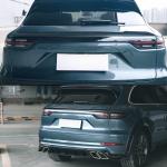 Porsche Cayenne Base Sport Utility 4-Door 2024-2025 Rear Middle Spoiler Dry Carbon Fiber