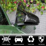 Ford Mustang V6 V8 GT GT350R 2015-2021 Add-on Mirror Covers Dry Carbon Fiber