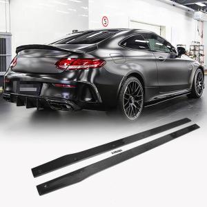 Mercedes Benz W205 C205 A205 Sport C43 C63 Pre-facelift 2015-2019 Side Skirts Carbon Fiber/FRP