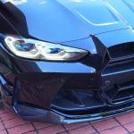 BMW M3 G80/M4 G82 G83 2021+ Front Bumper Vents Carbon Fiber/FRP