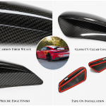 Porsche 911 992 2019UP Side Fender Vents Dry Carbon Fiber