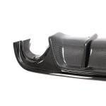 Infiniti Q50 Sedan 2014-2017 Rear Bumper Diffuser With LED Brake Light Carbon Fiber