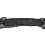 BMW 5 Series F10 2011-2016 528i 530i 535i 550i M-Sport FRP Gloss Black Rear Bumper Diffuser