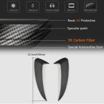 Mercedes Benz (W238) C238 E300 E400 E500 E550 Sport Coupe 2017-2019 Rear Bumper Vents Carbon Fiber