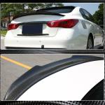 Infiniti Q50 Q50S 2014-2022 Rear Trunk Spoiler Real Carbon Fiber
