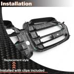 Dry Carbon fiber Car Front Grill for BMW X5M F95 X6M F96 LLCI 2024-2026 | Replacement Bumper Kidney Hood Grille Accessory