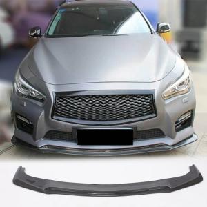 Infiniti Q50 Sport 2014-2017 Front Bumper Lip Carbon Fiber