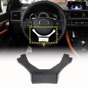 Lexus IS IS200t IS250 IS300 NX NX200t NX300h RC CT CT200h Steering Wheel Covers Dry Carbon Fiber