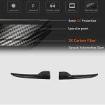 Mercedes Benz W205 Sport C43 C63 C450 AMG Pre-facelift 2015-2019 Rear Bumper Splitters Carbon Fiber