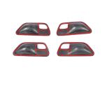BMW 3/4 Series 4-Door Universal (2013-2019) Dry Carbon Fiber Door Handle Trims