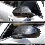 Audi A7 Sline S7 RS7 C7 C7.5 2011-2018 Replacement Side Mirror Covers Pair Carbon Fiber