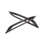 Tesla Model 3 2016-2022 Rear Bumper Reflector Cover Dry Carbon Fiber