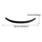 BMW 3 Series G20 G80 M3 2019+ Rear Trunk Spoiler Dry Carbon Fiber