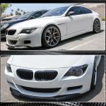 BMW 6 Series E63 E64 M6 2006-2010 Front Bumper Lip Carbon Fiber