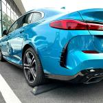 BMW 2 Series F44 216i 218i 220i 228i M Sport M235i 2020-2023 Rear Bumper Splitters Gloss Black ABS