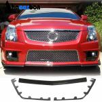 Cadillac CTS-V 2009-2015 Front bumper with Splitters Carbon Fiber