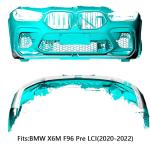 BMW X6M F96 Pre LCI (2020-2022) Dry Carbon Fiber Front Bumper Lip-Direct Fit