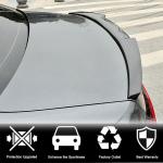 Audi A6 Sline S6 C8 Sedan 2019UP Rear Trunk Spoiler Carbon Fiber