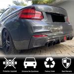 BMW 2 Series F22 F23 M Sport 2014-2019 Rear Bumper Diffuser Carbon Fiber