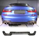 BMW 3 Series G20 320i 330i 330e M Sport 2019-2022 Rear Bumper Diffuser Carbon Fiber/FRP