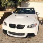 BMW 3 Series E90 E92 E93 M3 2008-2014 Front Bumper Splitters Carbon Fiber