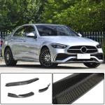 Mercedes Benz W206 C206 A206 C200 C300 Sport 2022+ Front Bumper Lip Carbon Fiber